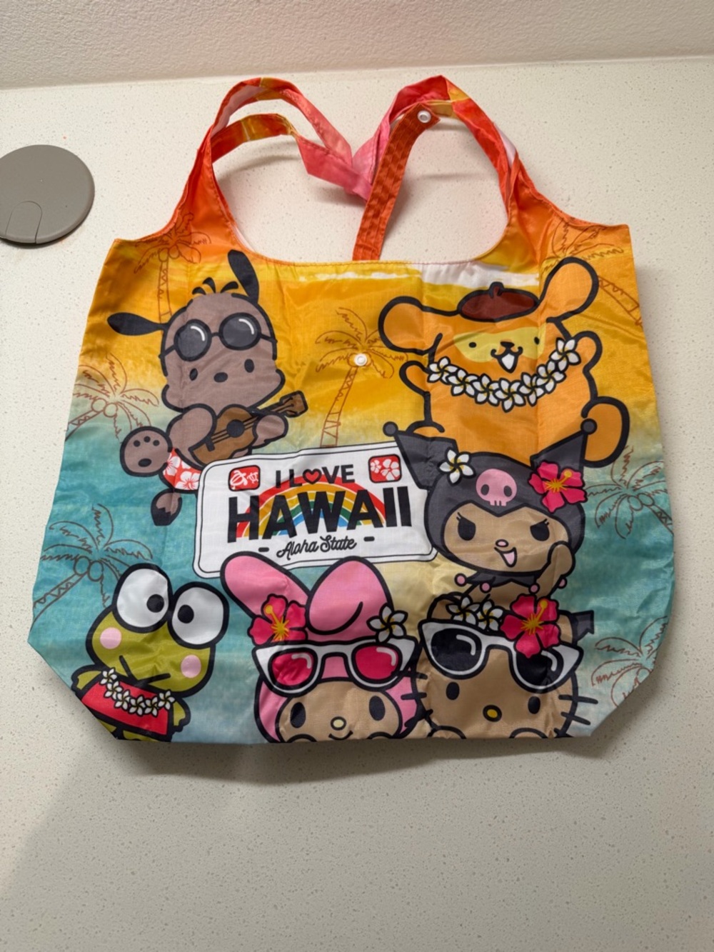 Sanrio Hawaii Packable Tote